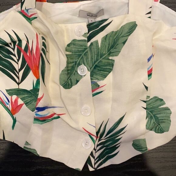 Rails Winnie Linen-Blend Tank in Beige - Picture 4 of 6